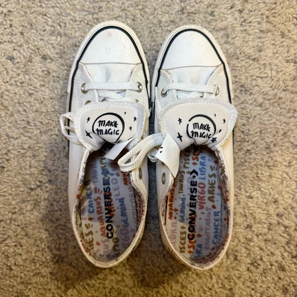 Converse Chuck Taylor All Star Mystic World Low Top Lace Up Canvas Sneaker 8.5 - Picture 8 of 12